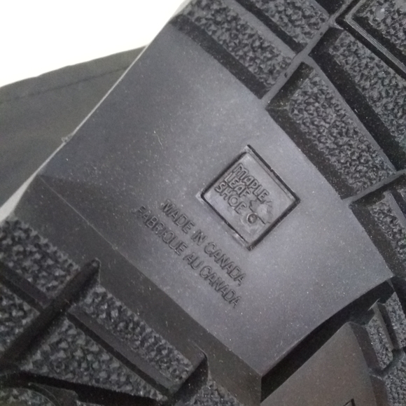Maple Leaf Shoes Vintage Rockies Black Waterproof Rain & Snow Boots NEW Size 3 - Picture 5 of 16